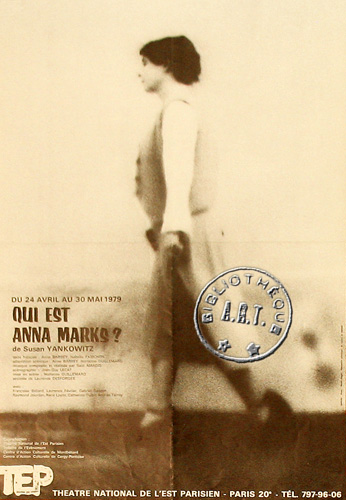 l'affiche originale: Qui est Anna Marks ?
