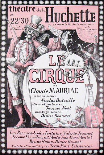 l'affiche originale: Le Cirque