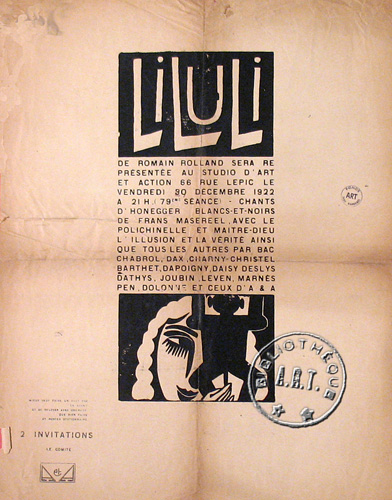 l'affiche originale: Liluli