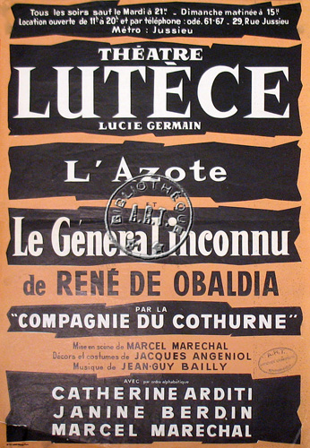 l'affiche originale: Azote