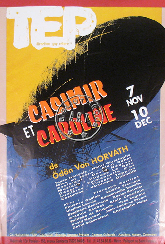 l'affiche originale: Casimir et Caroline