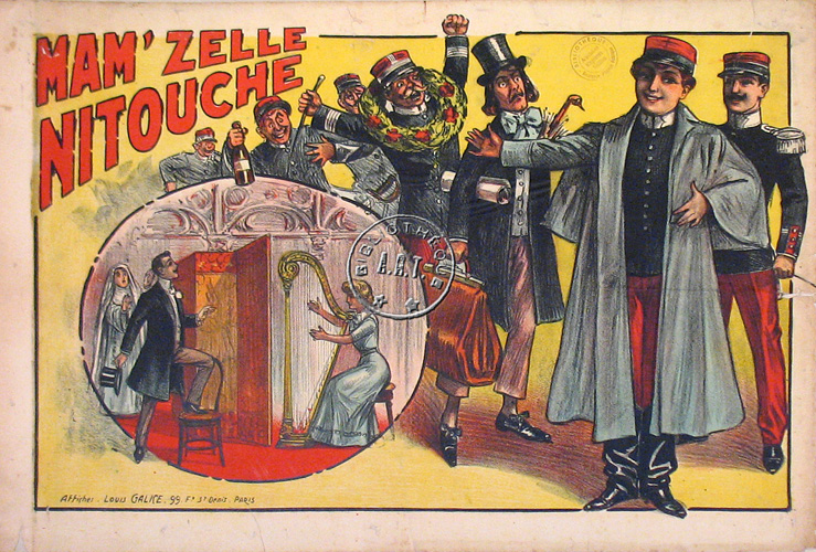l'affiche originale: Mam'zelle Nitouche
