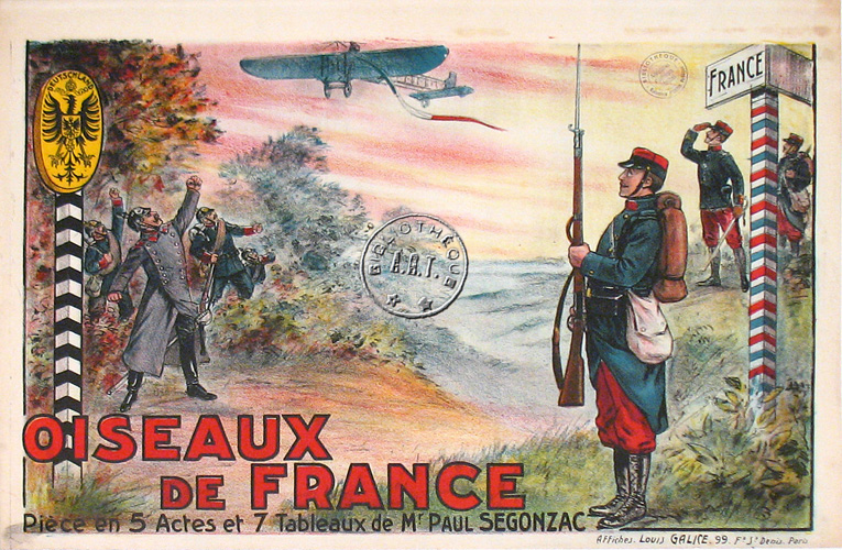 l'affiche originale: Oiseaux de France