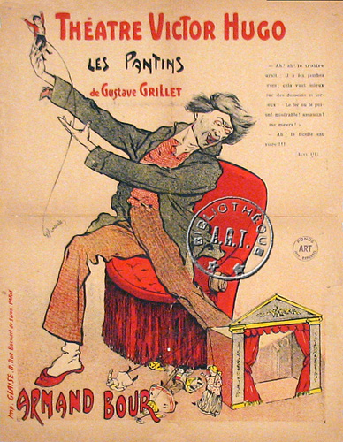 l'affiche originale: Les Pantins