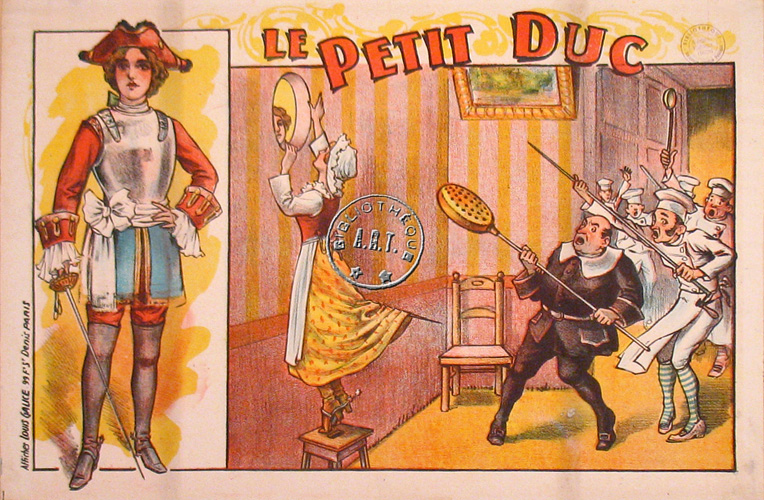 l'affiche originale: Le Petit Duc