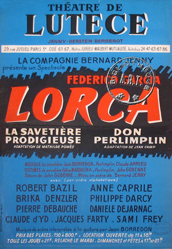 l'affiche originale: La Savetière prodigieuse