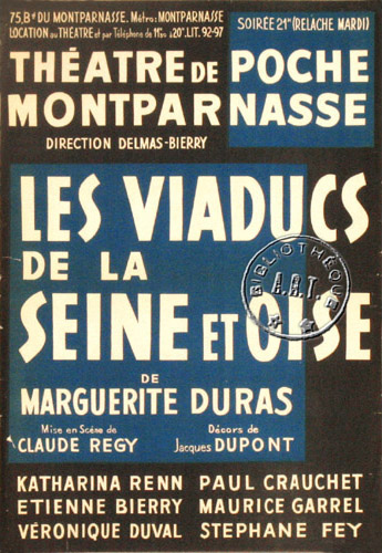 l'affiche originale: Les Viaducs de la Seine et Oise