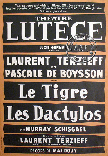 l'affiche originale: Les Dactylos