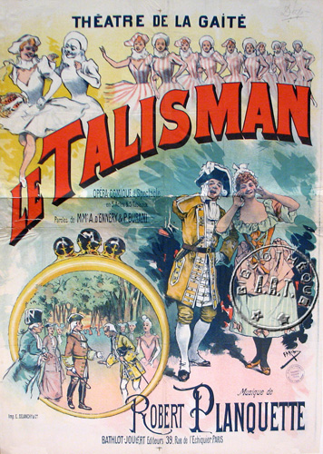 l'affiche originale: Le Talisman