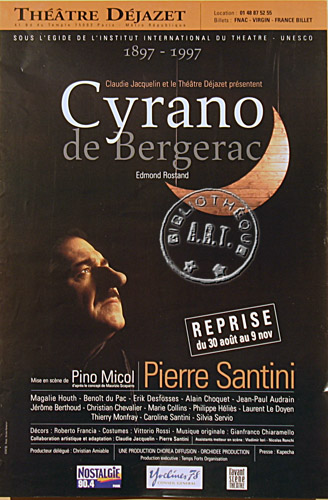 l'affiche originale: Cyrano de Bergerac