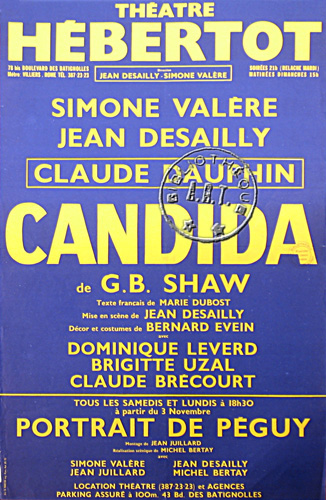 l'affiche originale: Candida