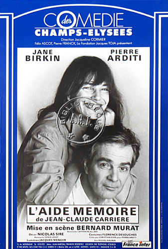 l'affiche originale: L'Aide-mémoire
