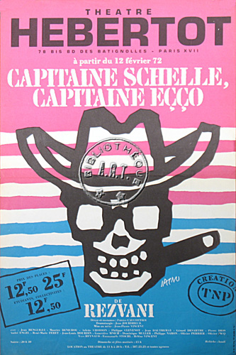 l'affiche originale: Capitaine Schelle, Capitaine Eçço