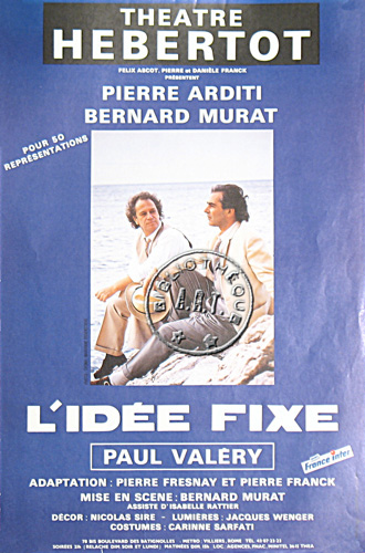 l'affiche originale: L'Idée fixe