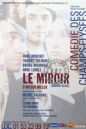 l'affiche originale: Le Miroir