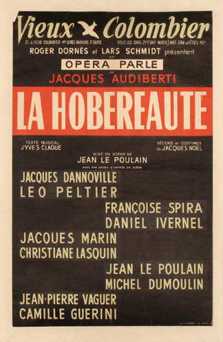 l'affiche originale: La Hobereaute
