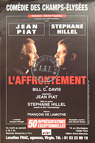 l'affiche originale: L'Affrontement 