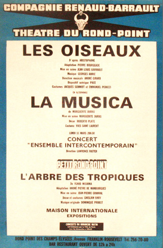 l'affiche originale: Les Oiseaux
