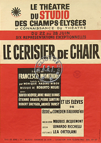 l'affiche originale: Le Cerisier de chair