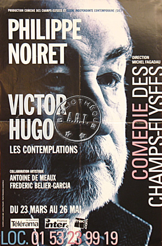 l'affiche originale: Les Contemplations
