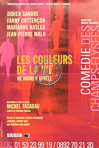 l'affiche originale: Les Couleurs de la vie