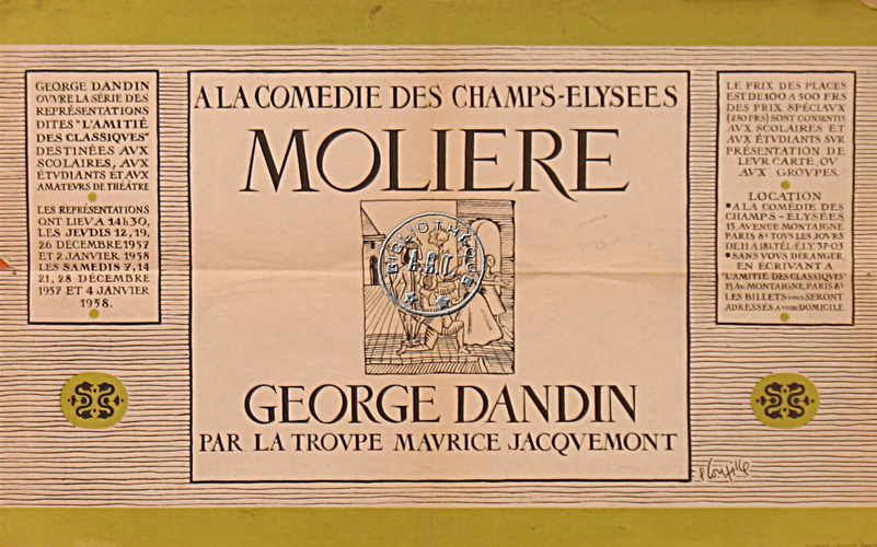l'affiche originale: George Dandin