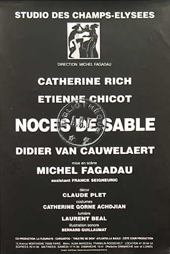l'affiche originale: Noces de sable