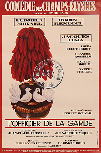 l'affiche originale: L'Officier de la garde