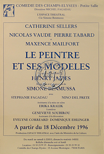 l'affiche originale: Le Peintre et ses modèles