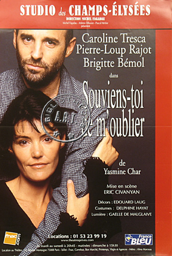 l'affiche originale: Souviens-toi de m'oublier
