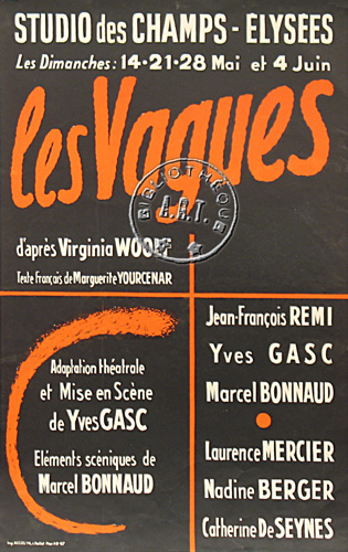 l'affiche originale: Les Vagues