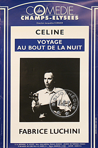 l'affiche originale: Voyage au bout de la nuit