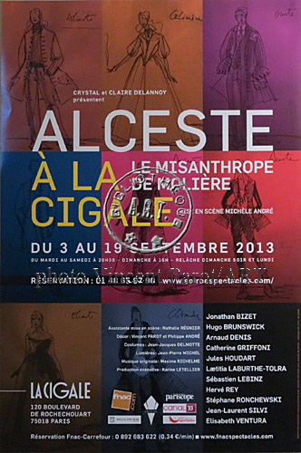 l'affiche originale: Misanthrope (le)