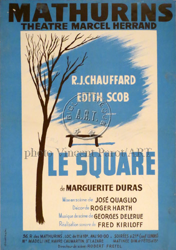 l'affiche originale: Le Square
