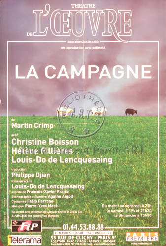 l'affiche originale: La Campagne