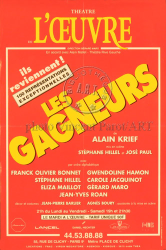 l'affiche originale: Les Gagneurs