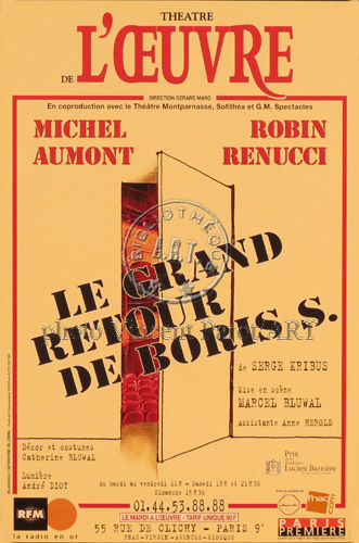 l'affiche originale: Le Grand retour de Boris S.