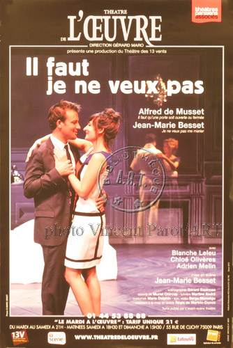l'affiche originale: Il faut
je ne veux pas