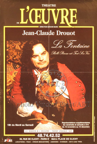 l'affiche originale: La Fontaine
