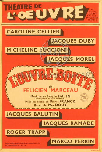 l'affiche originale: L'Ouvre-boîte