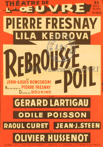 l'affiche originale: Rebrousse-poil