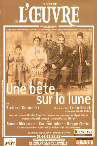 l'affiche originale: Une bête sur la lune