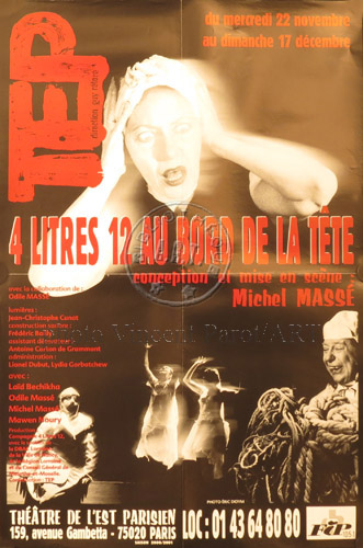 l'affiche originale: 4 litres 12 au bord de la tête