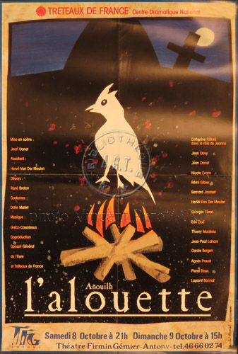 l'affiche originale: L'Alouette