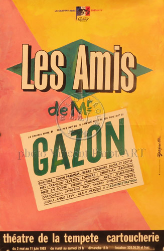 l'affiche originale: Les Amis de Mr Gazon