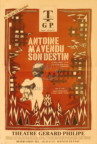 l'affiche originale: Antoine m'a vendu son destin