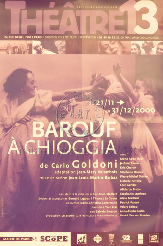 l'affiche originale: Barouf à Chioggia