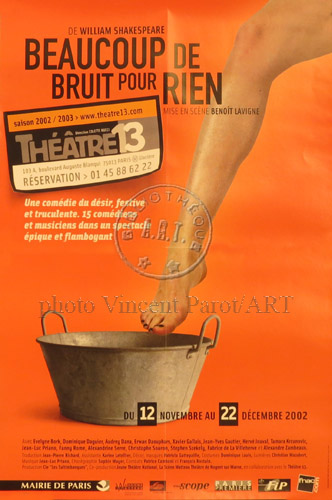 l'affiche originale: Beaucoup de bruit pour rien