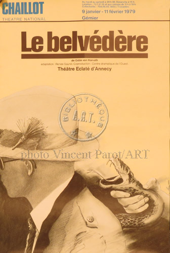 l'affiche originale: Le Belvédère