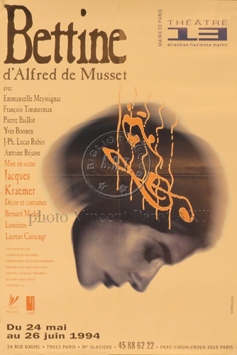 l'affiche originale: Bettine